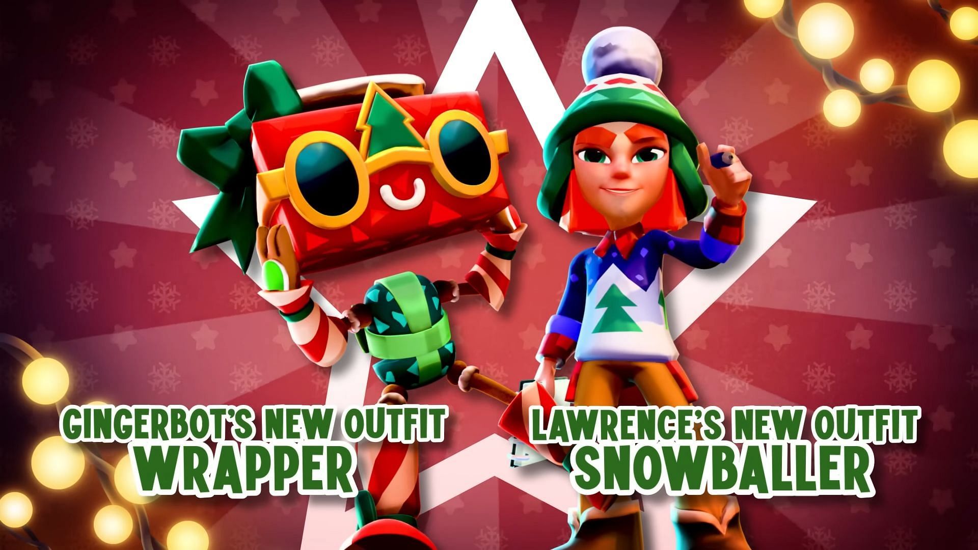 New outfits for Lawrence and Gingerbot (Image via SYBO)