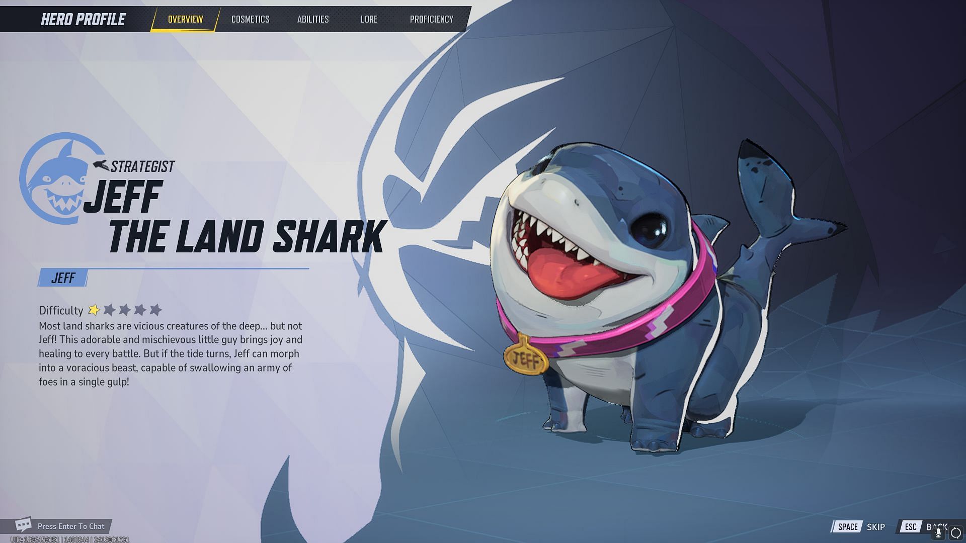 Jeff The Land Shark (Image via NetEase Games)