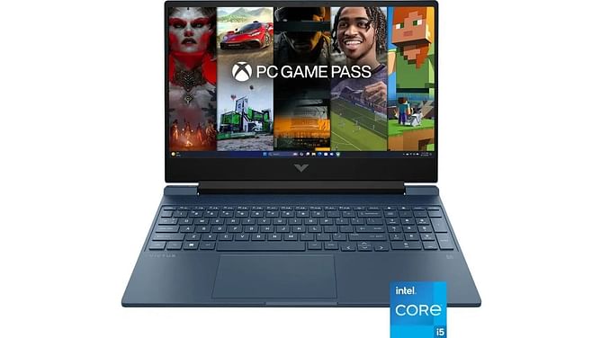 HP Victus 15 gaming laptop is available under $500 during the New Year Sale on Best Buy