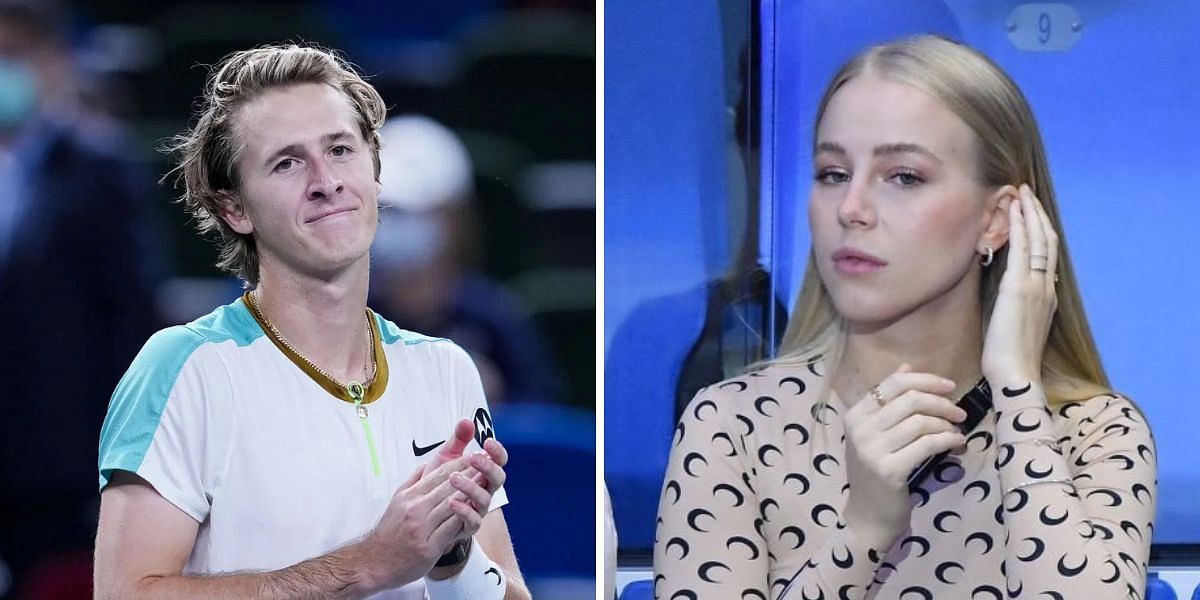 Sebastian Korda (L) and Ivana Nedved (R) [Image source: Getty]