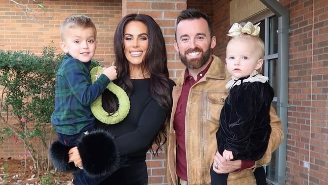 In Photos: Austin Dillon’s wife Whitney turns heads in classy black outfit for holiday family celebration