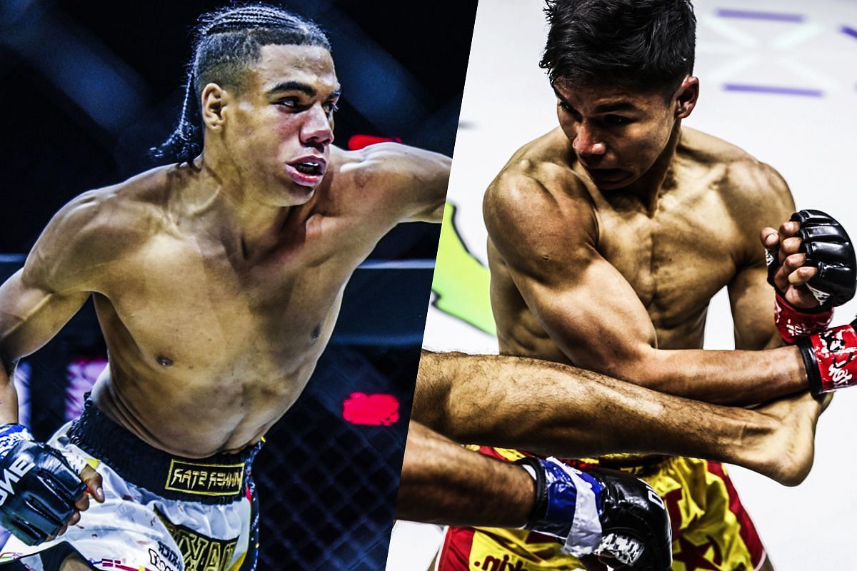 Johan Estupinan (left) and Johan Ghazali (right). [Photos from ONE Championship]