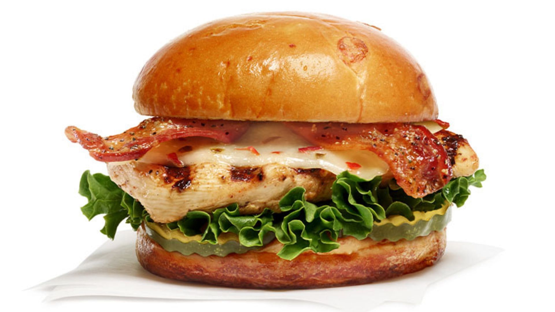 Chick-fil-A&#039;s maple pepper bacon sandwich (Image via Chick-Fil-A&#039;s official website)