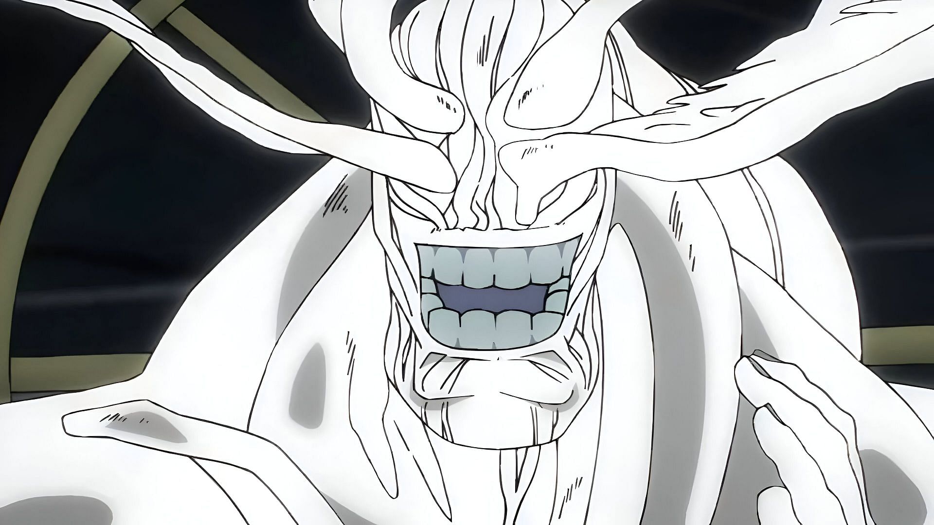 Mahoraga as seen in the anime (Image via MAPPA)