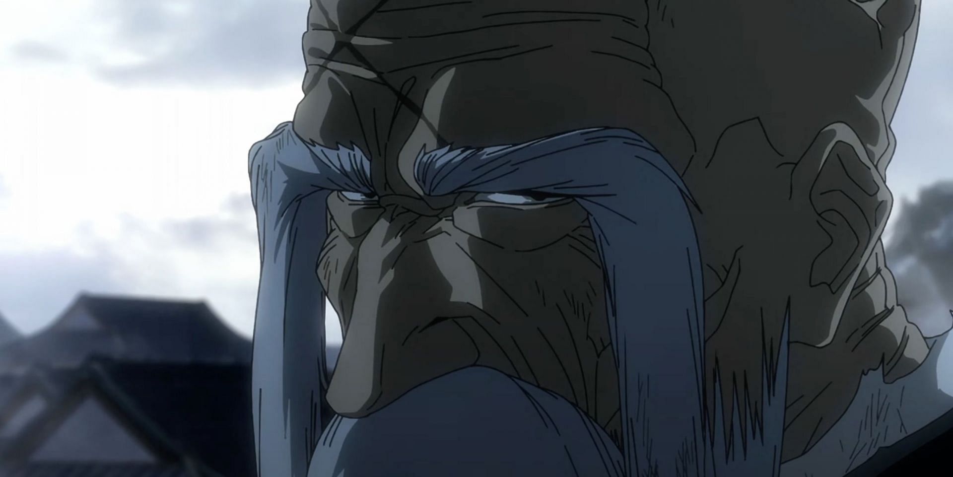 Genryūsai Shigekuni Yamamoto as seen in anime (Image via Studio Pierrot)