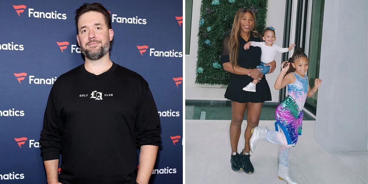 Alexis Ohanian (L), Serena Williams, Adira River Ohanian and Olympia Ohanian (Source: Instagram/Serena Williams)