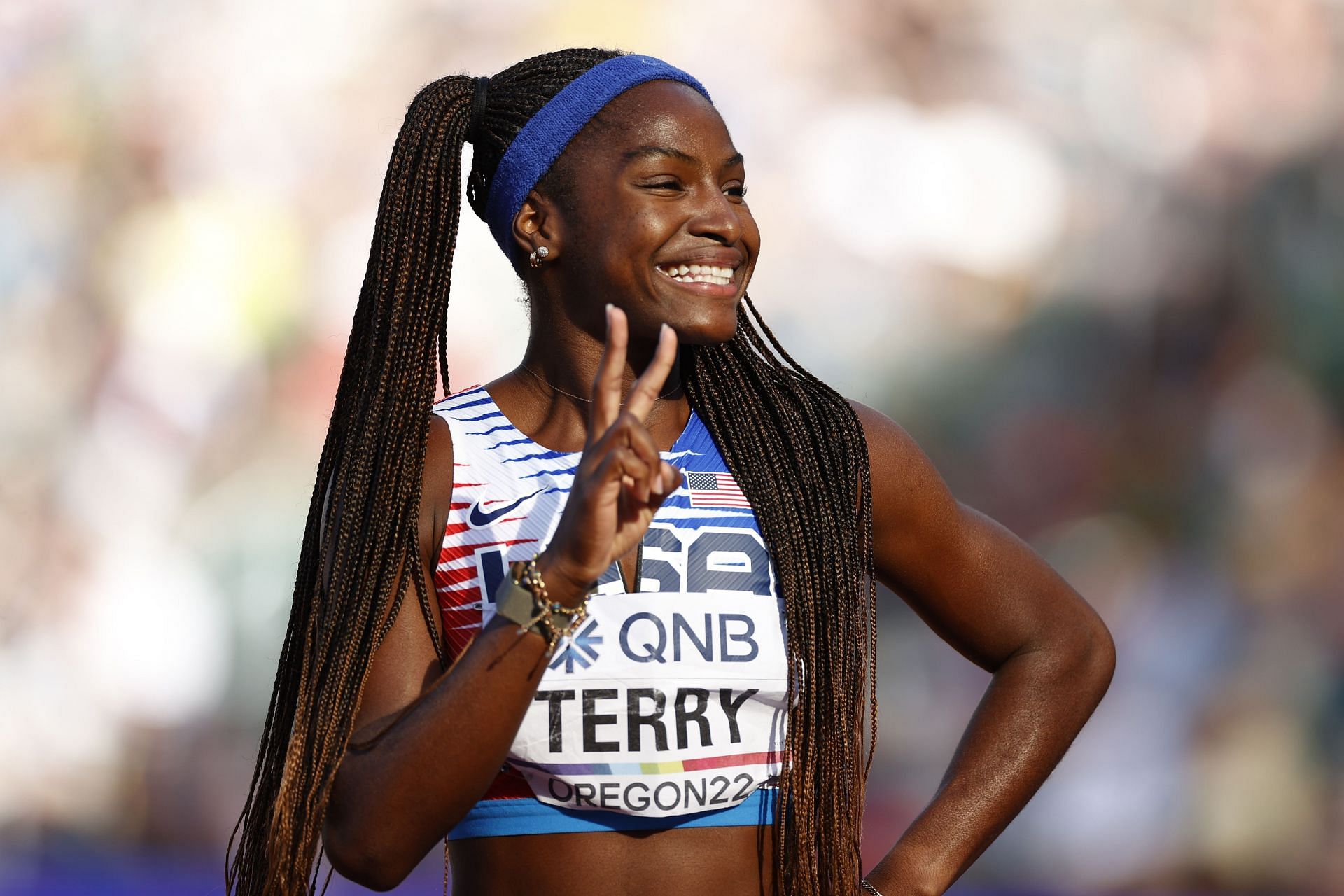 Twanisha Terry. (Photo by Steph Chambers/Getty Images)