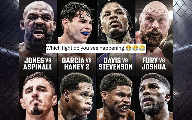 Former UFC star reacts to post highlighting the 'fights we need in 2025' featuring Jon Jones, Tyson Fury, and other stars
