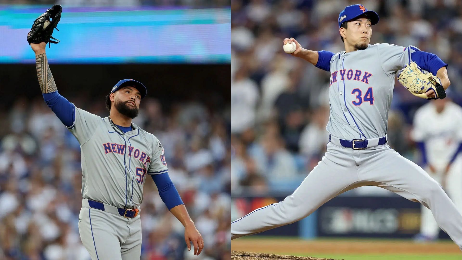 Sean Manaea and Kodai Senga will lead the Mets pitching rotation in 2025 (Source: Getty Images)