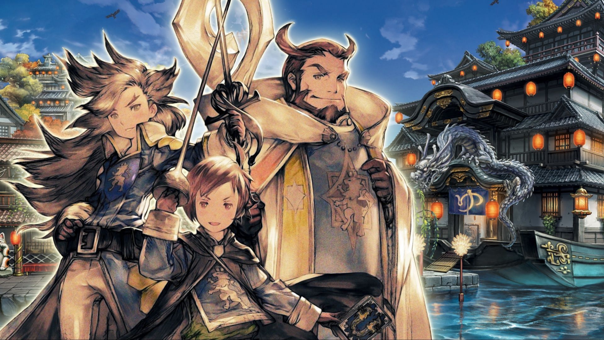 While not a Dragon Quest game, Bravely Second is a classic and a must-play. (Image via Square Enix)