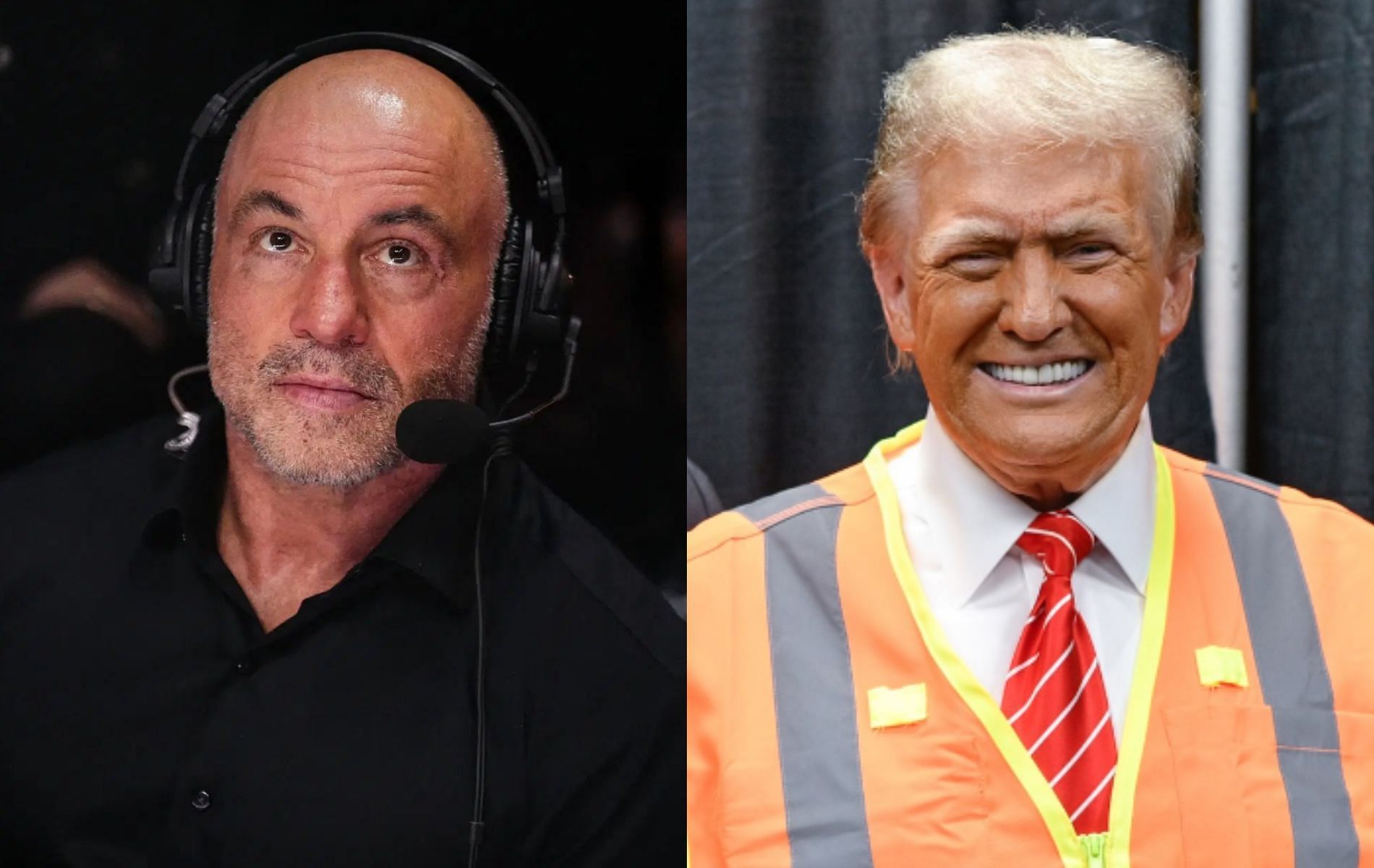 Joe Rogan discusses the possibility of filming a podcast episode inside Donald Trump