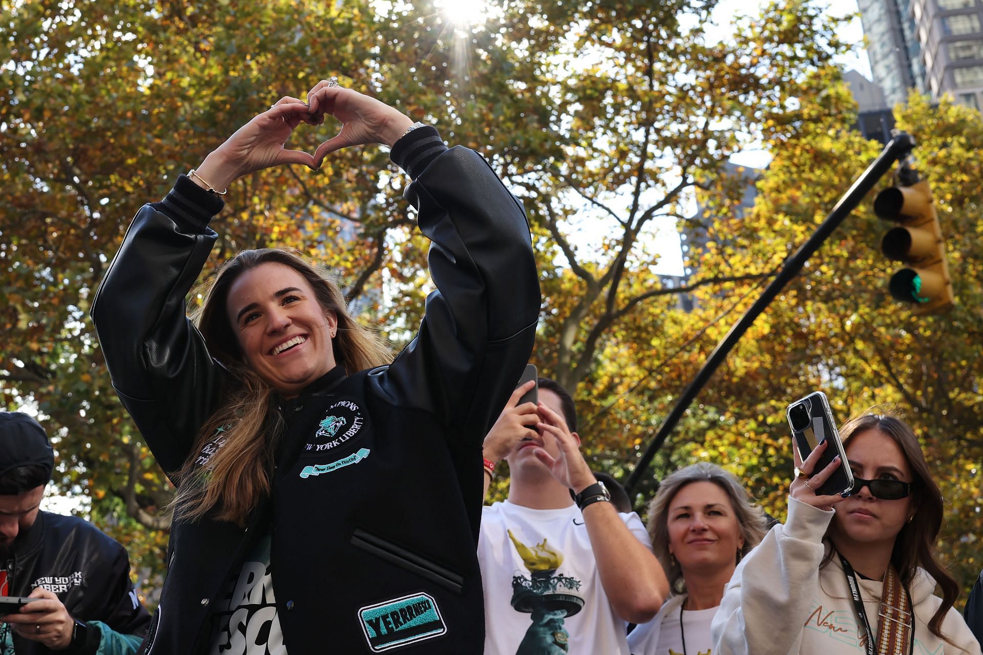 New York Liberty Ticker Tape Victory Parade &amp; Rally - Source: Getty