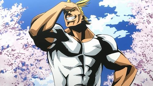 All Might strove to be the symbol of peace(Image via Studio Bones)