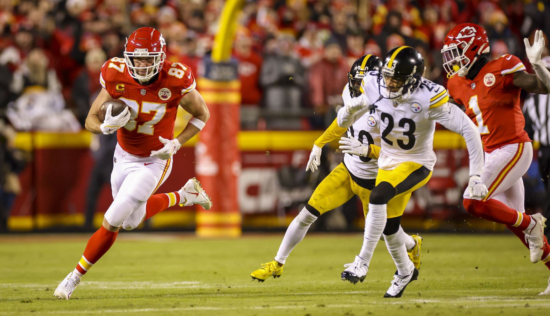 AFC Wild Card Playoffs - Pittsburgh Steelers v Kansas City Chiefs - Source: Getty