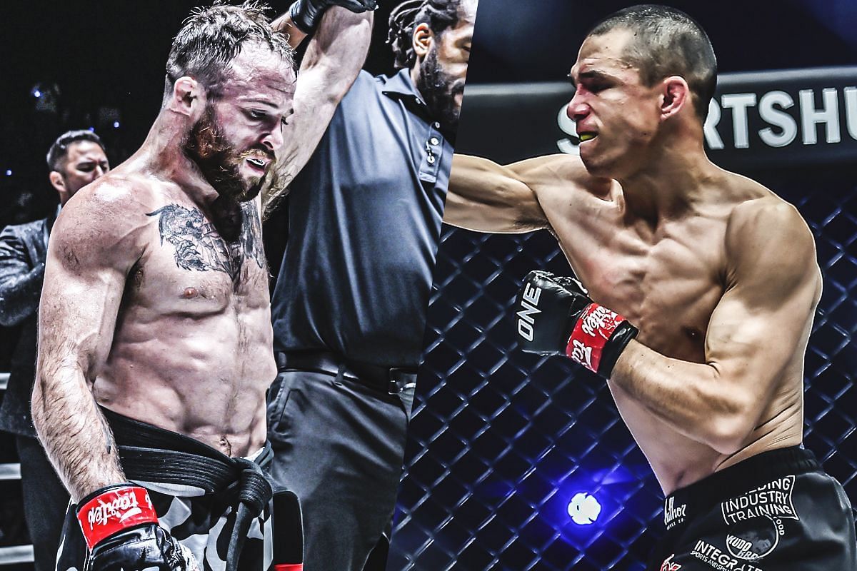 Jarred Brooks and Reece McLaren - Photo by ONE Championship