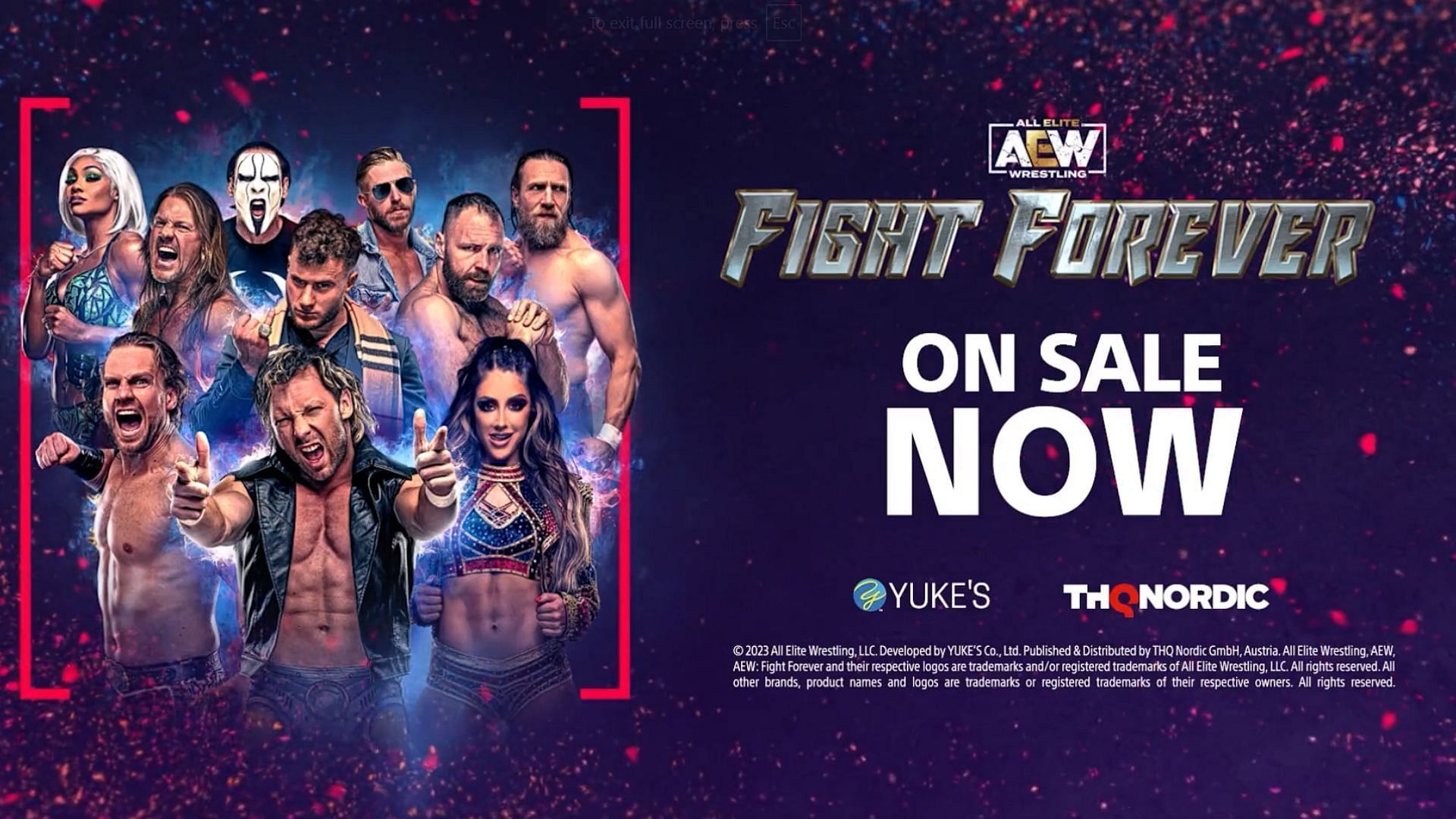 AEW Fight Forever was released in June 2023 [AEW