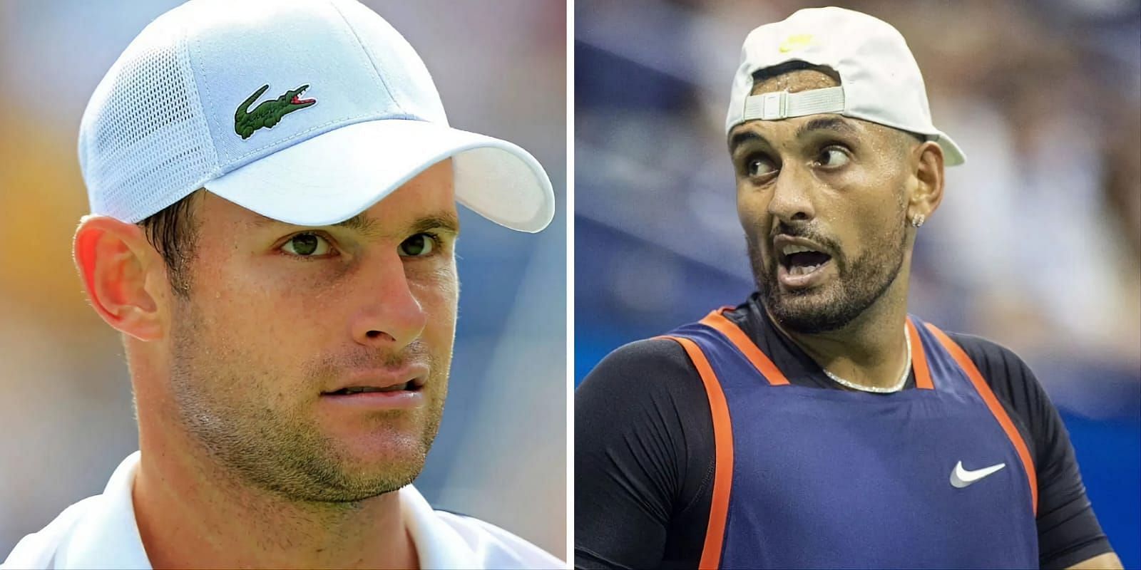 Andy Roddick (L) &amp; Nick Kyrgios (R) (Image source - GETTY)