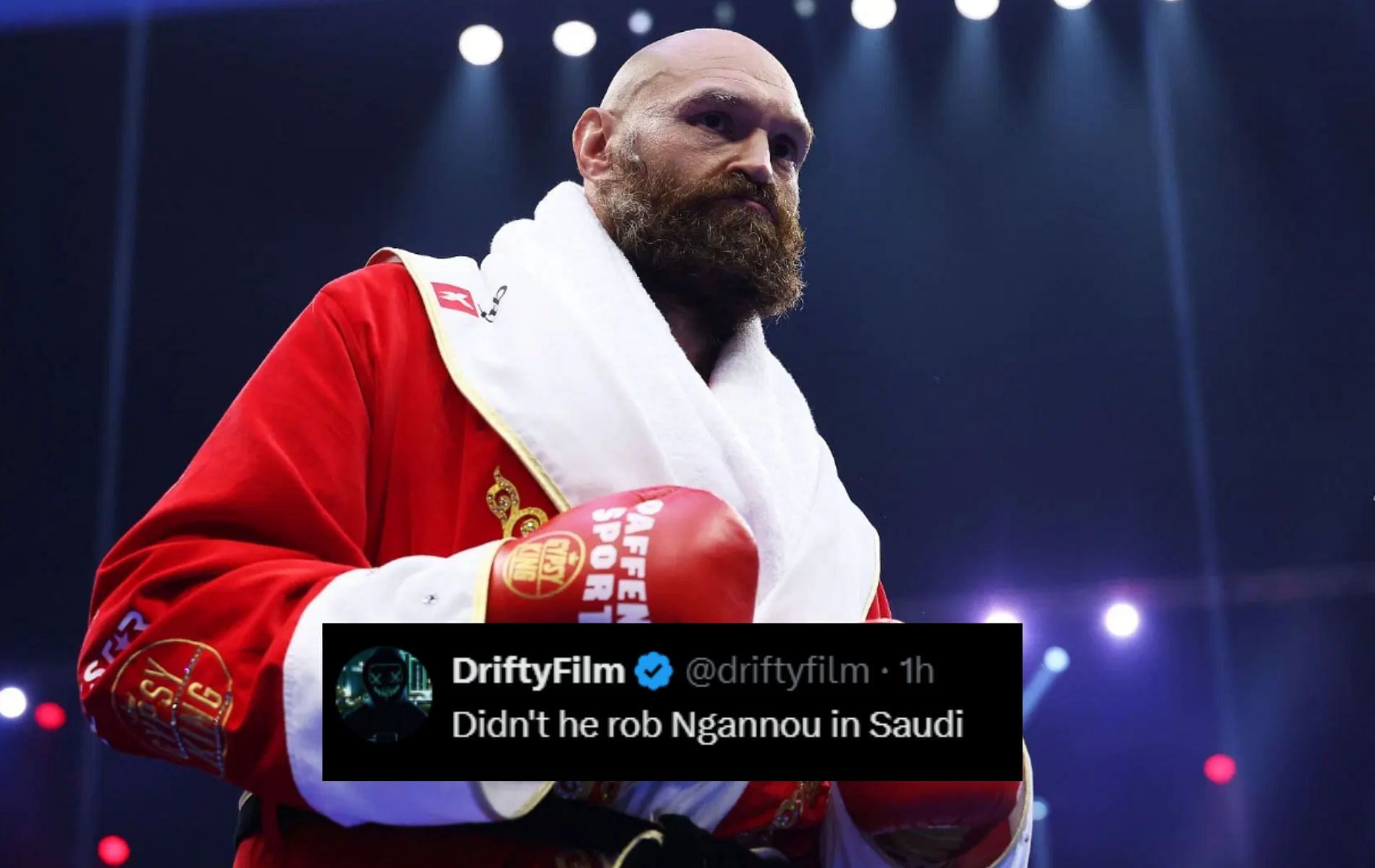 Fans react to Tyson Fury