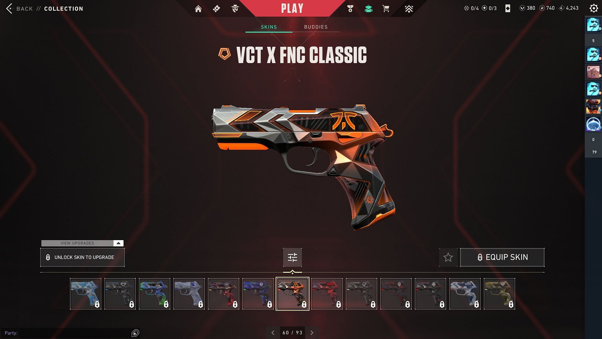 VCT x Fnatic Classic (Image via Riot Games)