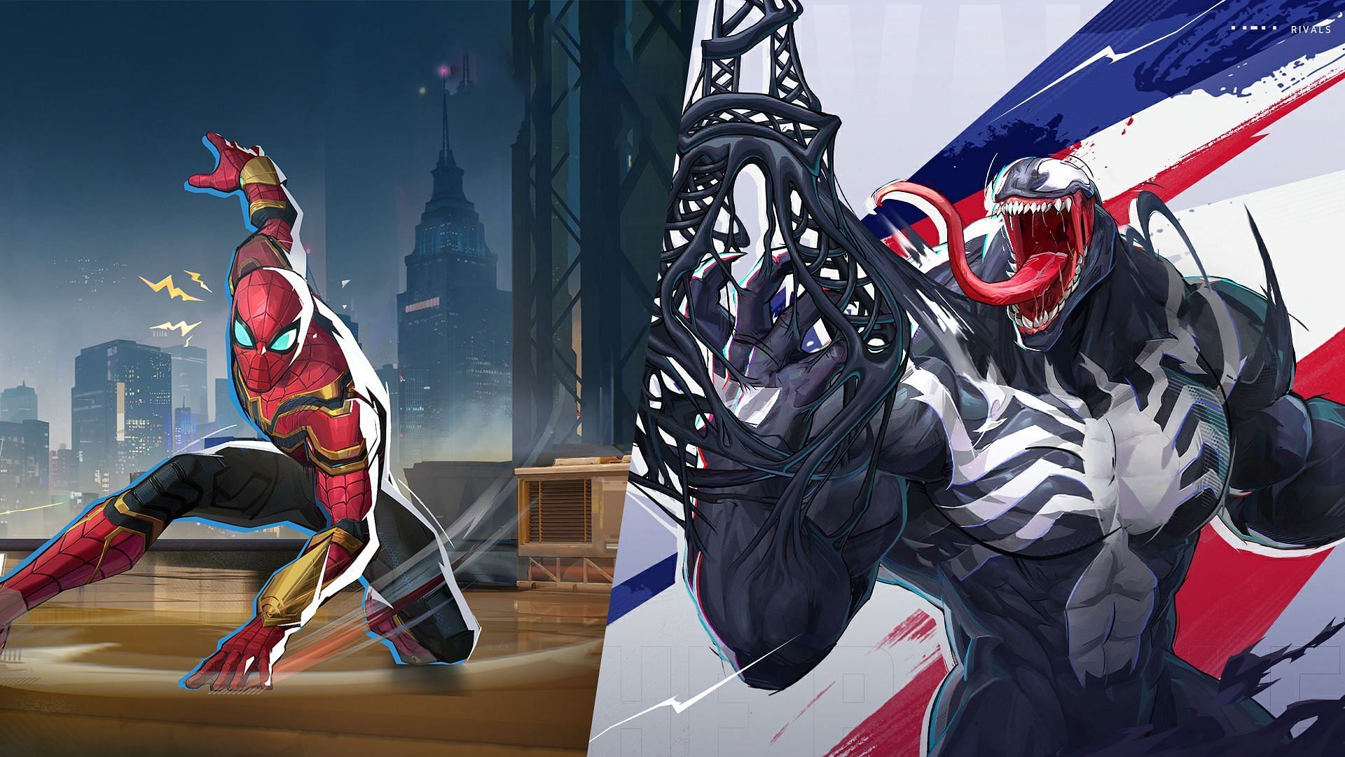 Spider-Man (Left) and Venom (Right) (Image via NetEase Games9)