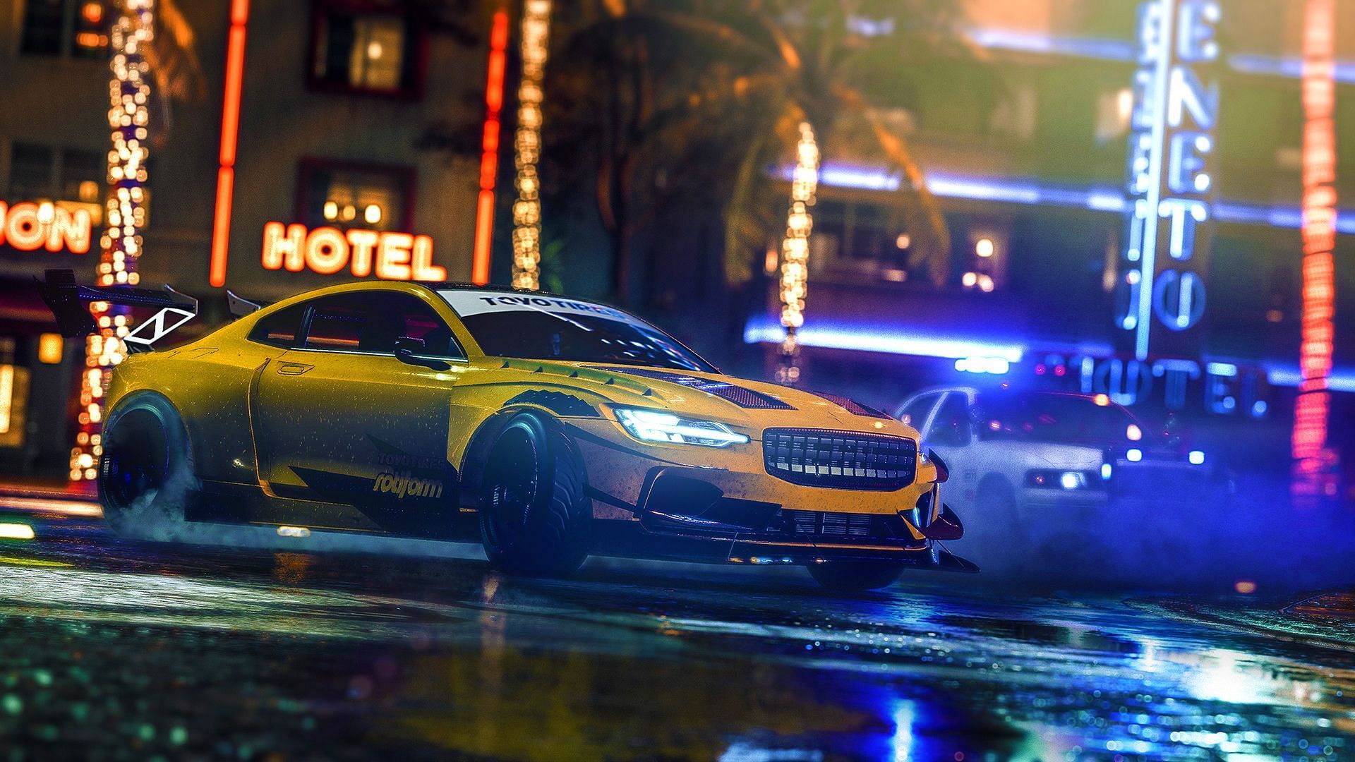 The vibrant open world of Need for Speed Heat is a treat to the eye (Image via EA)