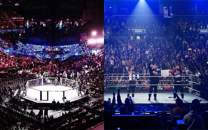 Top UFC lightweight surprisingly states a WWE match is "in the works"