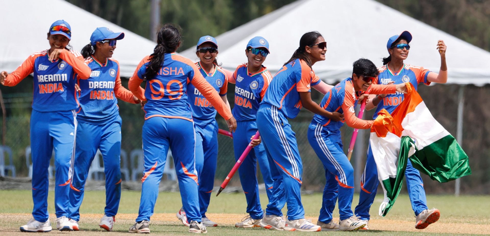 India clinch inaugural edition of the ACC Women's U19 Asia Cup 2024 with 41-run win over Bangladesh