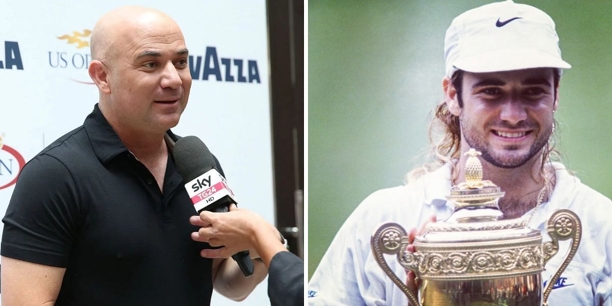 Andre Agassi won Wimbledon in 1992 (Image Source: Getty and Instagram)