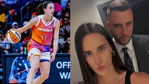 Caitlin Clark's boyfriend Connor McCaffery issues 1-word reaction to her monochrome snaps