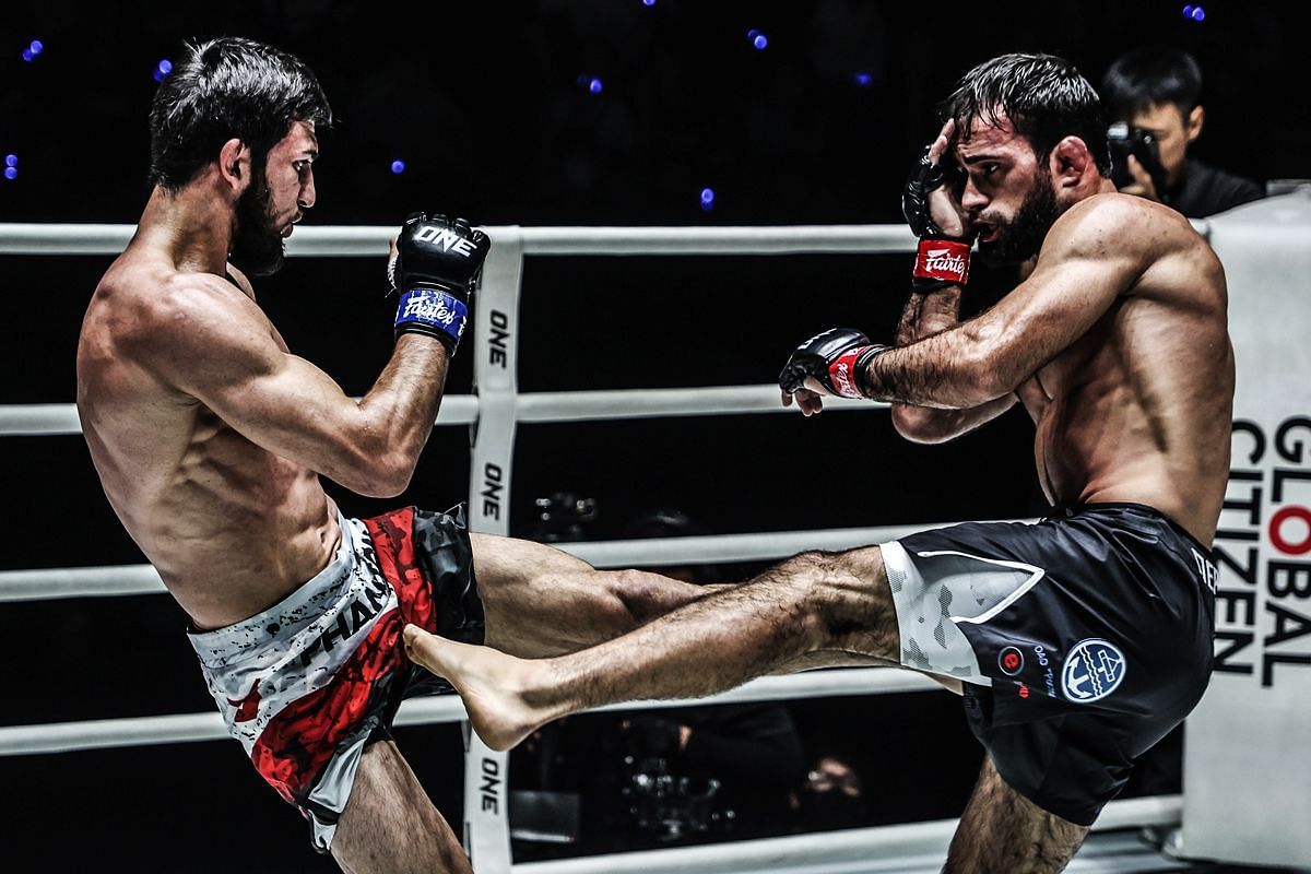 Halil Amir and Shamil Gasanov - Photo by ONE Championship