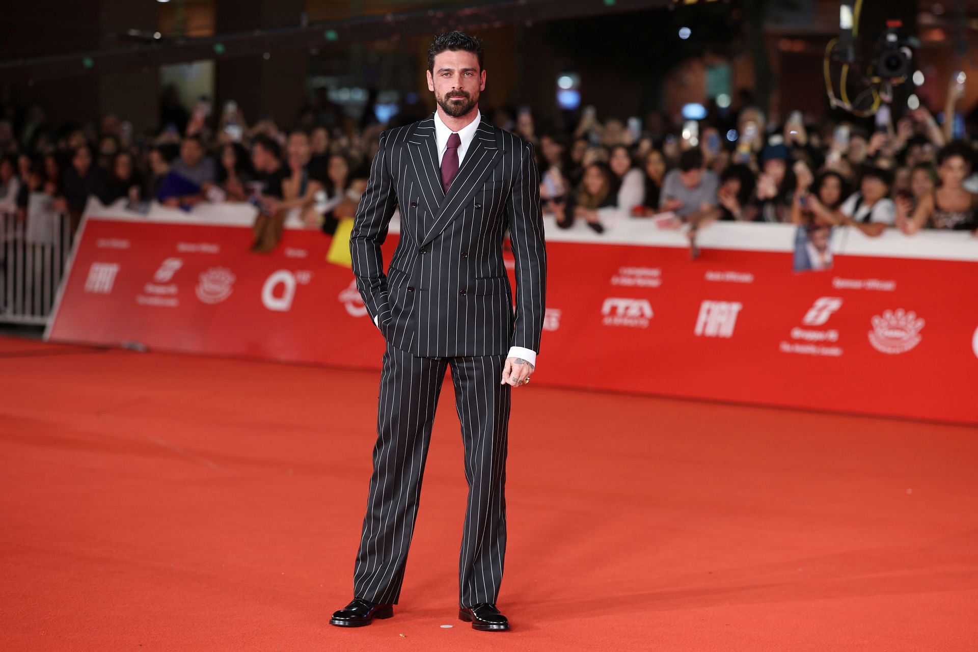 &quot;Mod&igrave; &ndash; Three Days On The Wing Of Madness&quot; - Red Carpet - The 19th Rome Film Festival - Source: Getty