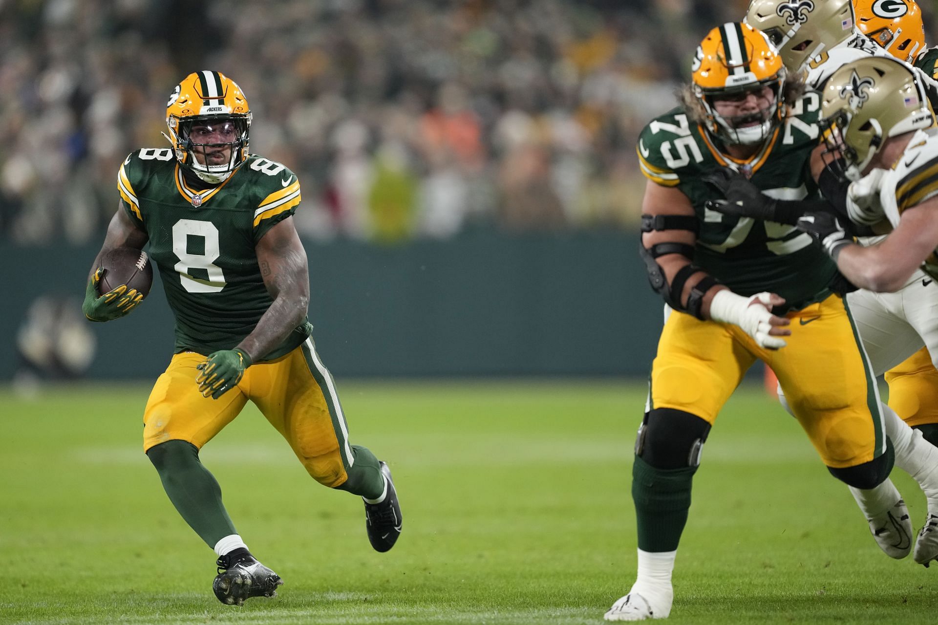 Josh Jacobs during New Orleans Saints v Green Bay Packers - Source: Getty