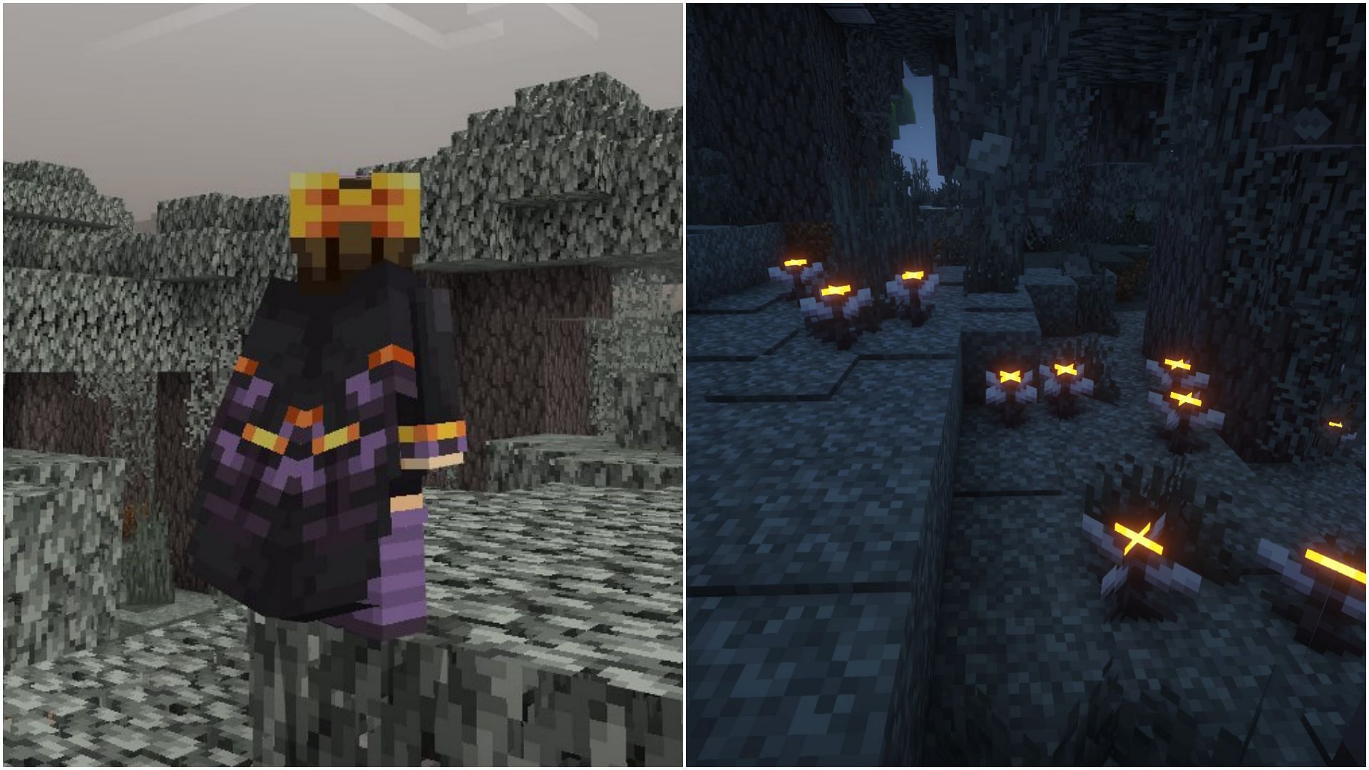 Eyeblossom Cape could be free of charge (Image via X/@ZouChenyunfei || Mojang Studios)