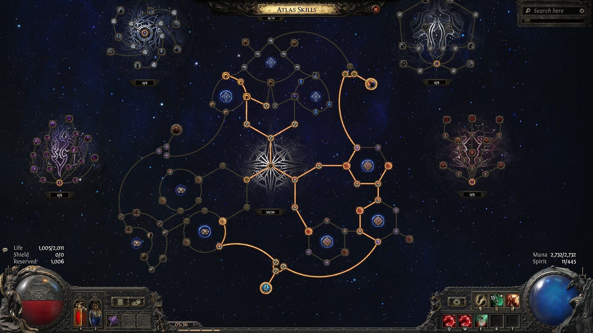 Atlas tree strategy for best drop rates (Image via GGG)