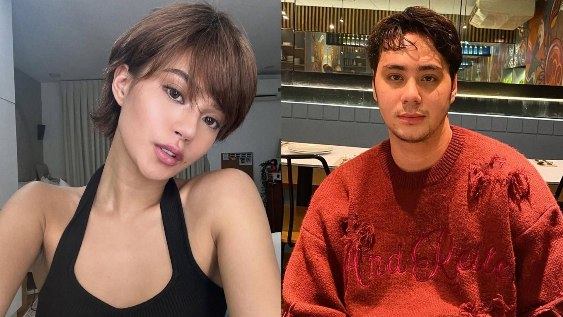 Actress Maris Racal breaks silence after Anthony Jennings cheating scandal. (Image via Instagram/@mariesteller, @anthonyjenningss)