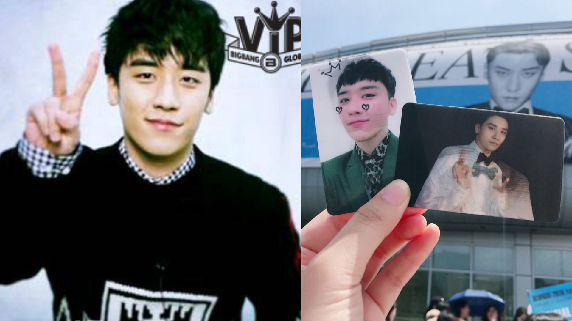 Seungri (image via X/@YG_GlobalVIP)