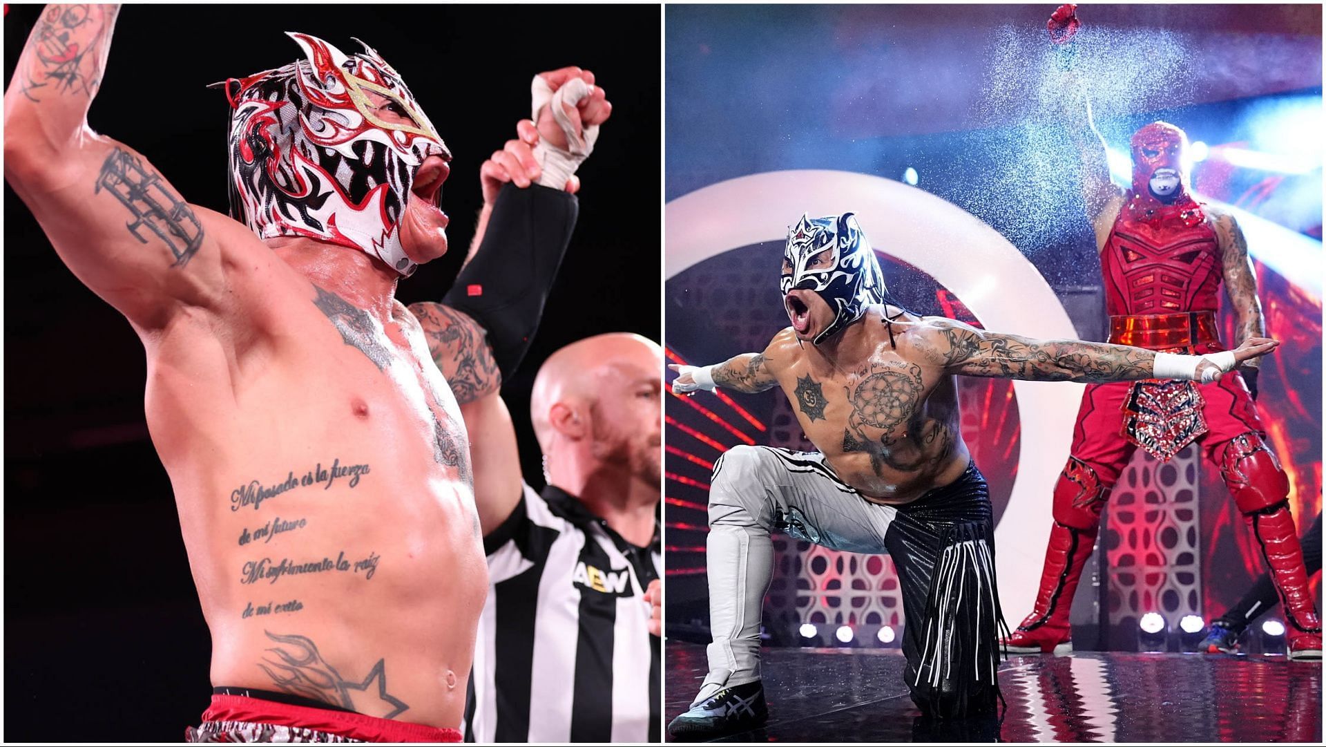 The Lucha Brothers in action on AEW Dynamite