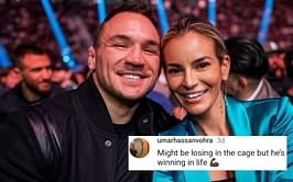 Photos: "My guy got his ride or die" - Fans react as Michael Chandler wishes wife Brie a happy birthday in a bunch of adorable snaps