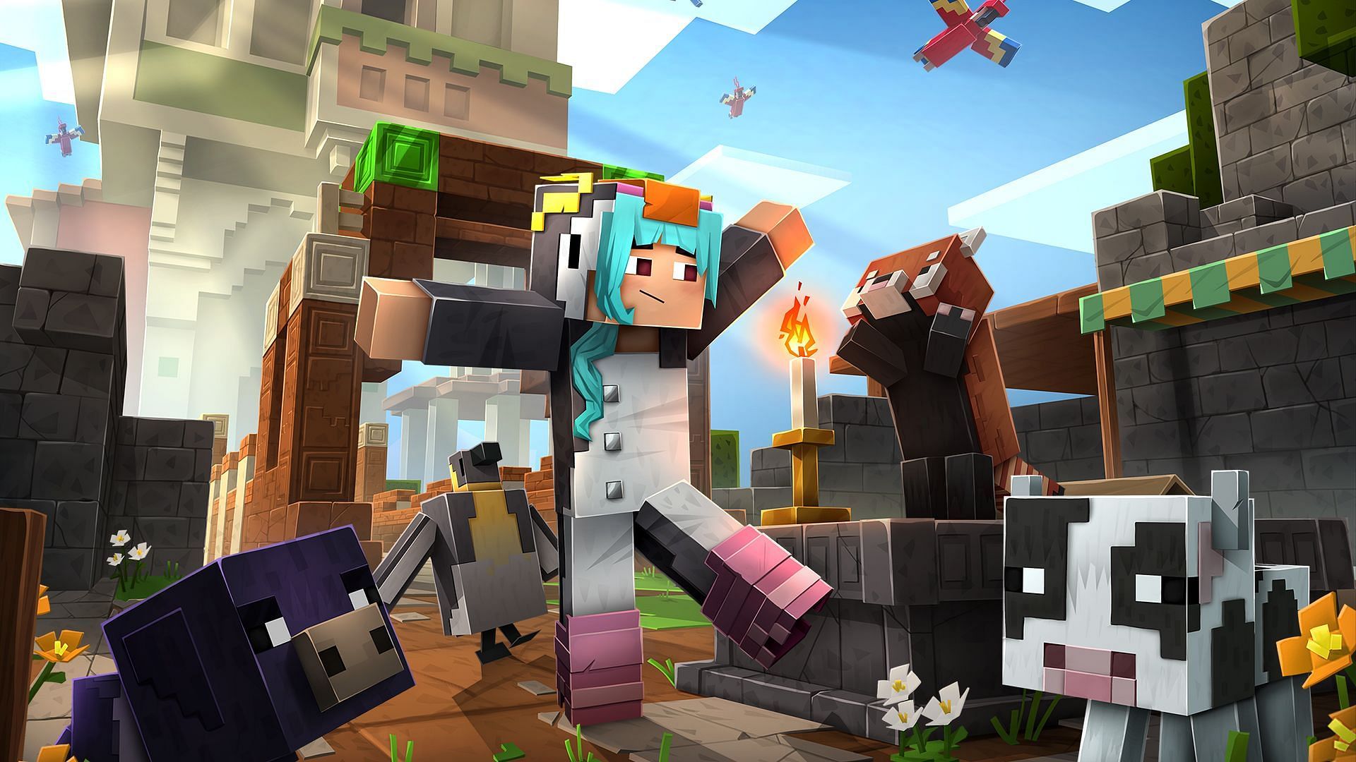 Minecraft&#039;s future is in the hands of both updates and add-ons (Image via Mojang)