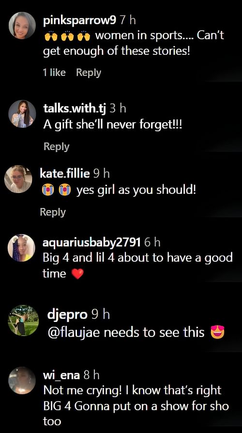 Flau’jae Johnson’s fans react to her young fan's video