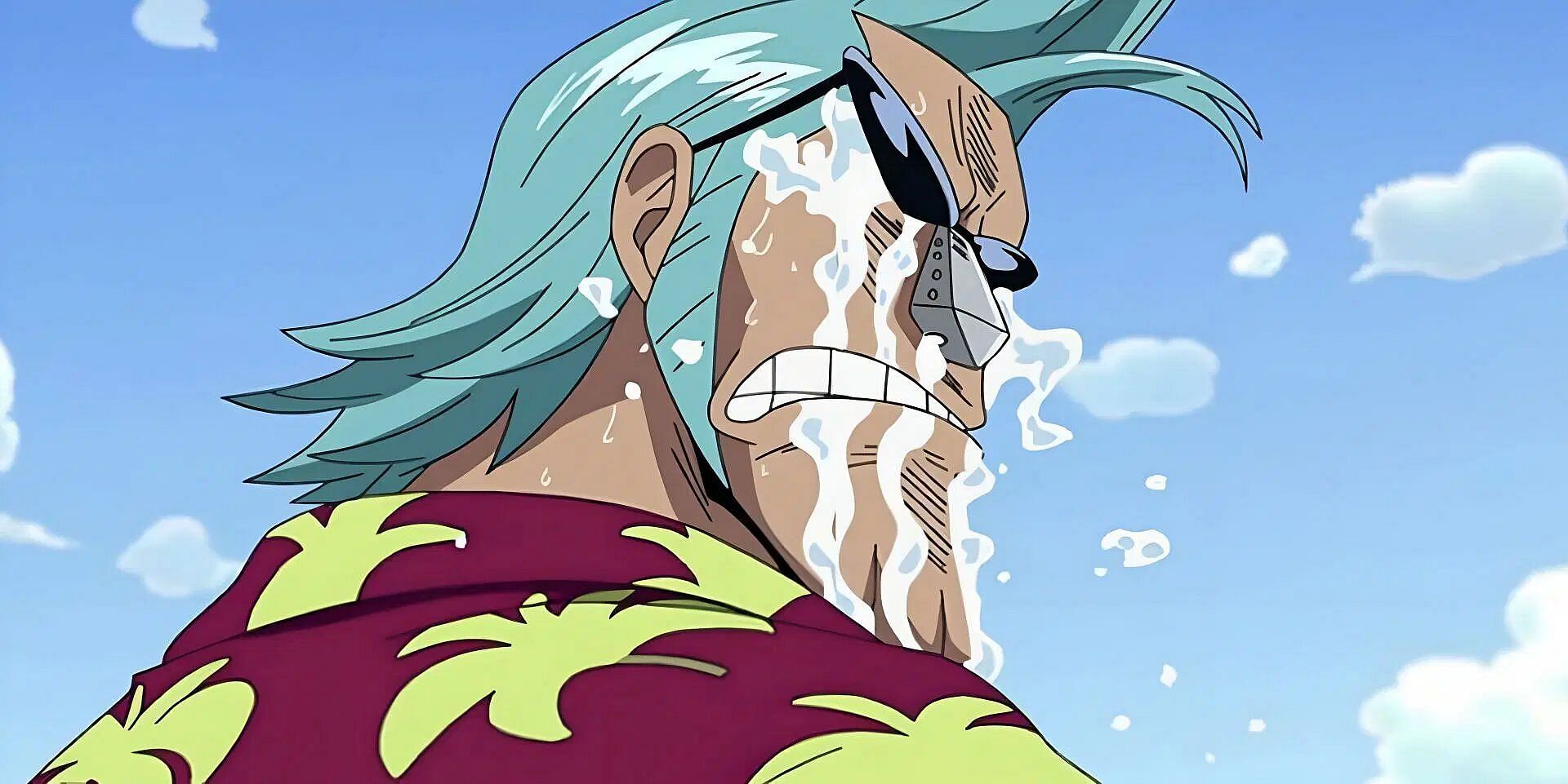 Franky as seen in the anime (Image via Toei Animation).