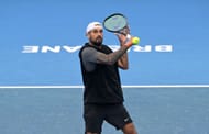 Nick Kyrgios will be back in action at the Brisbane International. (Source: Getty)