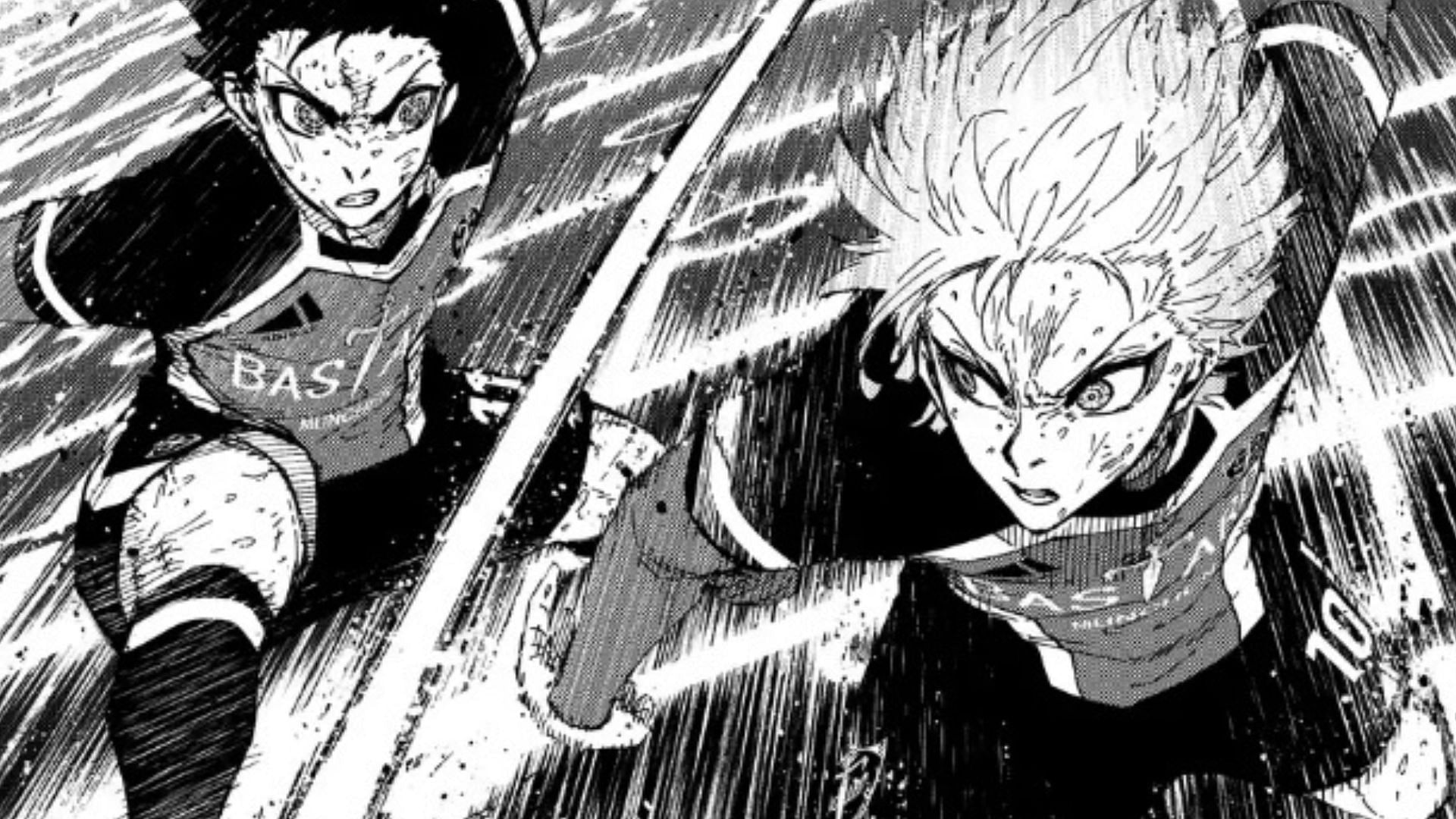 Yoichi Isagi and Michael Kaiser as seen in Blue Lock chapter 286 (Image via Kodansha)