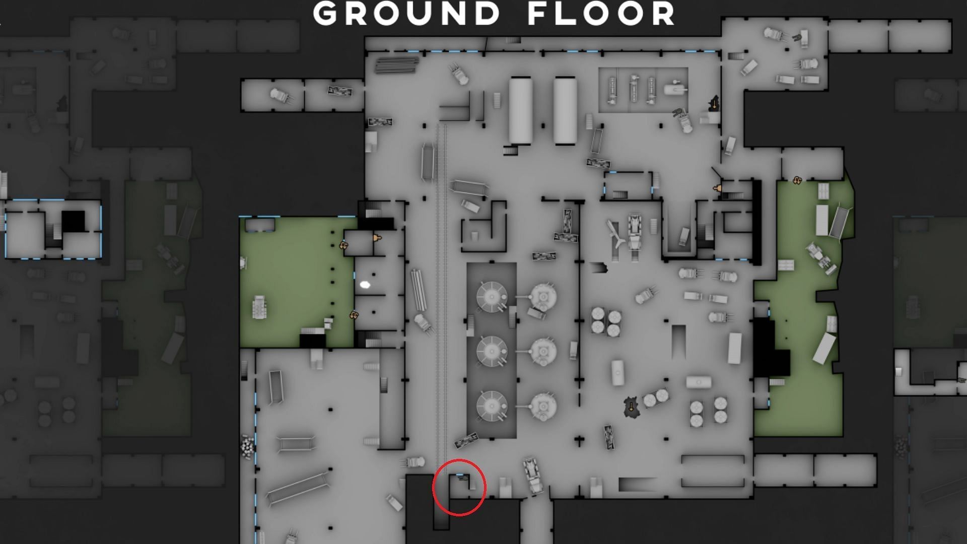 The location of the room where the sealed letter spawns (Image via Battlestate Games || Tarkov Wiki)