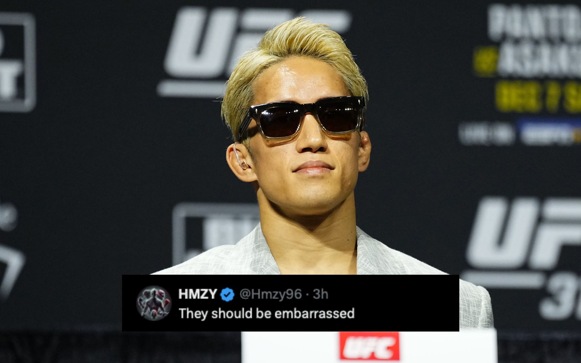 Fans react to Kai Asakura facing racist abuse ahead of UFC 310. [Image courtesy: Getty Images] 