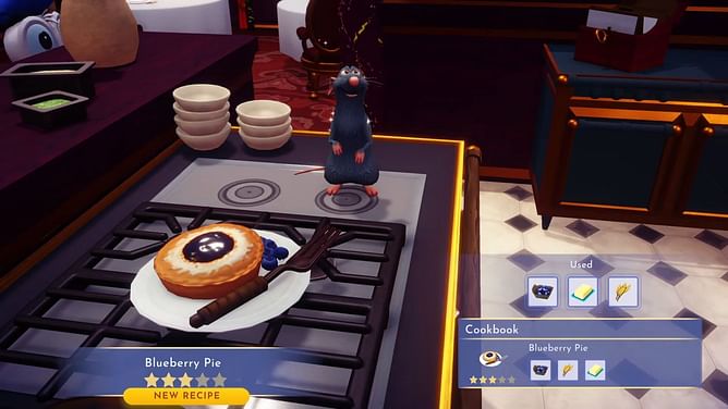 How to make Blueberry Pie in Disney Dreamlight Valley