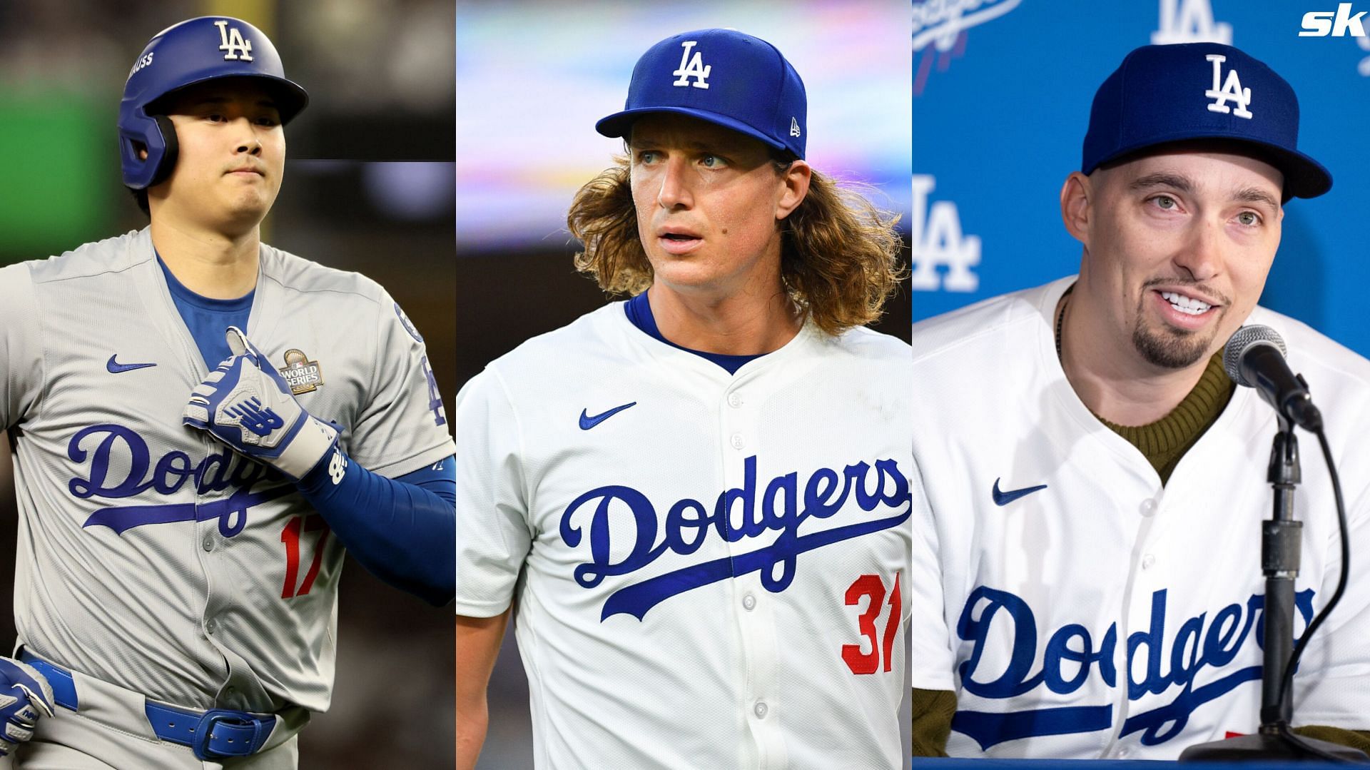 Dodgers President talks taking advantage of a 6-man rotation ft. Blake Snell, Tyler Glasnow, Yoshinobu Yamamoto (Getty)