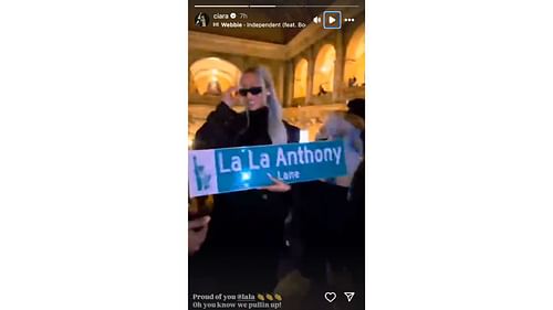 Ciara shares a message of support for Anthony: Photo Credits: Ciara's IG account