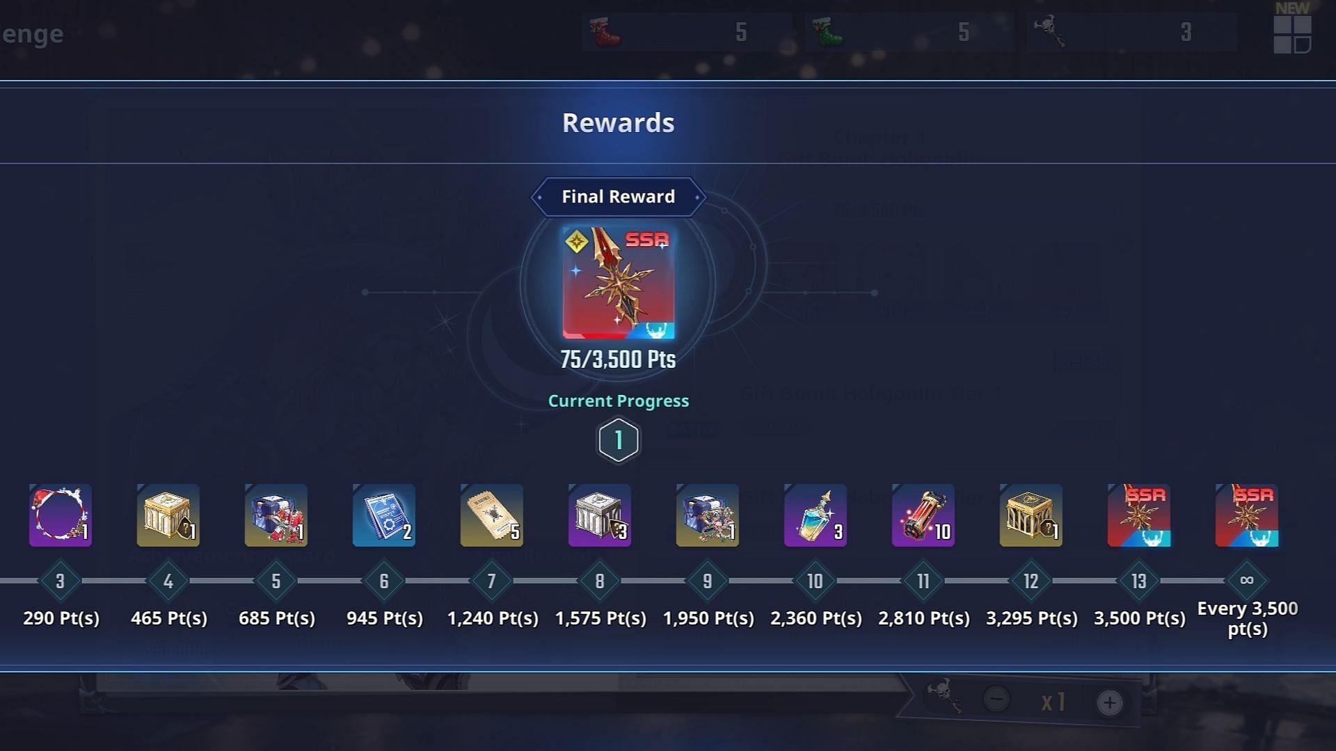 You can get the Gold-tailed Fox weapon as a reward from events (Image via Netmarble)