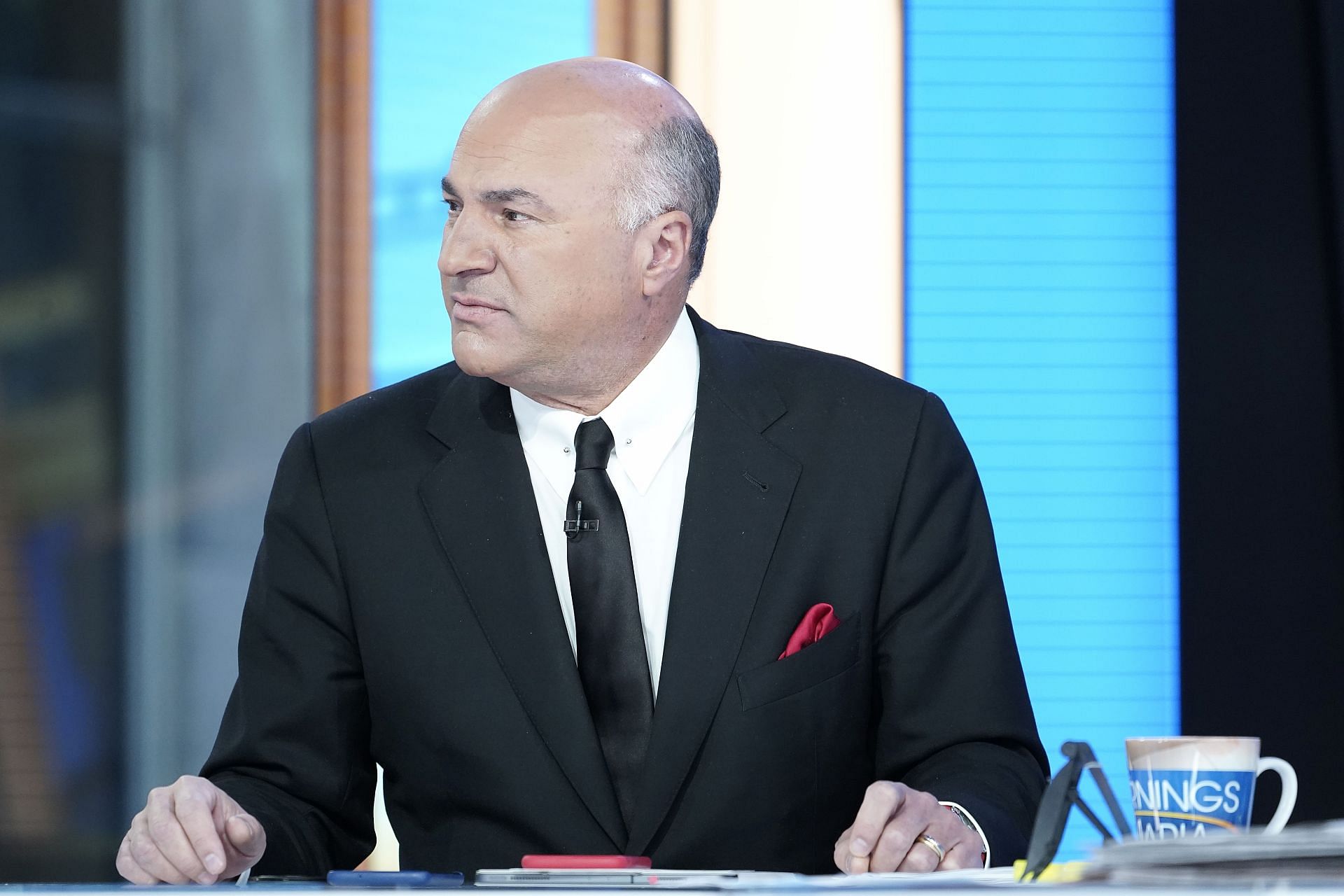 Shark Tank&#039;s Kevin O&#039;Leary visits &quot;Mornings With Maria&quot; (Image via Getty)